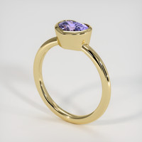 2.69 Ct. Sapphire Ring, 18K Yellow Gold 2