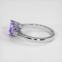 2.69 Ct. Purple Sapphire Ring, Platinum 950 4