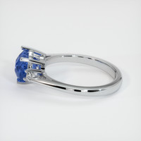 2.03 Ct. Sapphire Ring, 14K White Gold 4
