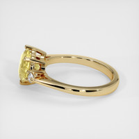 2.77 Ct. Sapphire Ring, 14K Yellow Gold 4