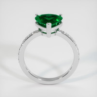 1.83 Ct. Emerald Ring, Platinum 950 3