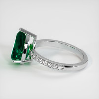 2.85 Ct. Emerald Ring, Platinum 950 4