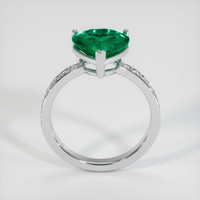 2.46 Ct. Emerald Ring, Platinum 950 3