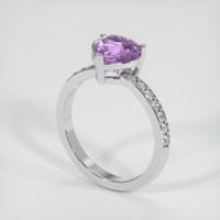 2.00 Ct. Sapphire Ring, Platinum 950 2