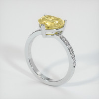 2.77 Ct. Sapphire Ring, Platinum 950 2