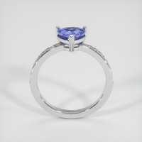 1.11 Ct. Sapphire Ring, 18K White Gold 3