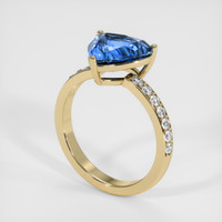 2.27 Ct. Gemstone Ring, 14K Yellow Gold 2