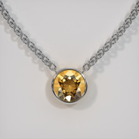 4.16 Ct. Gemstone Necklace, Platinum 950 1