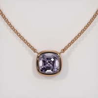 1.52 Ct. Gemstone Necklace, 14K Rose Gold 1