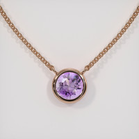 1.36 Ct. Gemstone Necklace, 14K Rose Gold 1