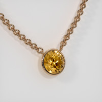 4.16 Ct. Gemstone Necklace, 14K Rose Gold 2