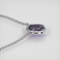 1.52 Ct. Gemstone Necklace, 14K White Gold 3