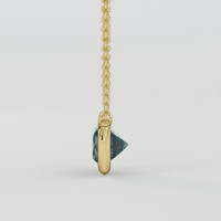 0.71 Ct. Alexandrite Necklace, 10K Yellow Gold 3