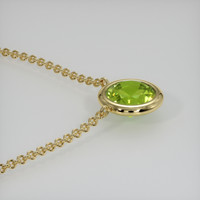 1.31 Ct. Gemstone Necklace, 14K Yellow Gold 3