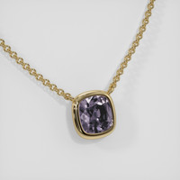1.52 Ct. Gemstone Necklace, 14K Yellow Gold 2