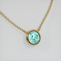 0.67 Ct. Gemstone Necklace, 14K Yellow Gold 2