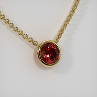 2.60 Ct. Gemstone Necklace, 14K Yellow Gold 2