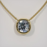 1.18 Ct. Gemstone Necklace, 14K Yellow Gold 1