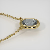 1.18 Ct. Gemstone Necklace, 14K Yellow Gold 3