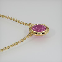 0.88 Ct. Gemstone Necklace, 14K Yellow Gold 3