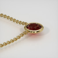 2.60 Ct. Gemstone Necklace, 18K Yellow Gold 3