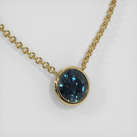 2.66 Ct. Gemstone Necklace, 18K Yellow Gold 2