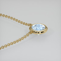 0.77 Ct. Gemstone Necklace, 18K Yellow Gold 3