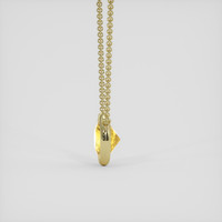 1.31 Ct. Yellow Sapphire Necklace, 18K Yellow Gold 3