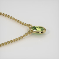 0.38 Ct. Sapphire Necklace, 18K Yellow Gold 3