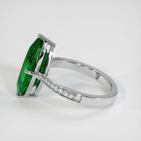 2.97 Ct. Emerald Ring, Platinum 950 4