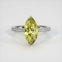 3.24 Ct. Gemstone Ring, Platinum 950 1