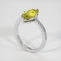 3.24 Ct. Gemstone Ring, Platinum 950 2