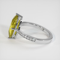 3.24 Ct. Gemstone Ring, Platinum 950 4