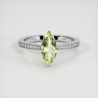 1.09 Ct. Gemstone Ring, Platinum 950 1