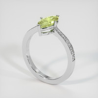 1.09 Ct. Gemstone Ring, Platinum 950 2