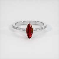 Ruby Ring 1.13 Ct., Platinum 950 Preview