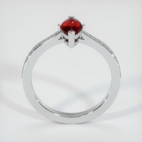 0.76 Ct. Ruby Ring, Platinum 950 3