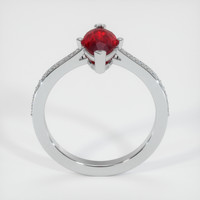 0.57 Ct. Ruby Ring, Platinum 950 3