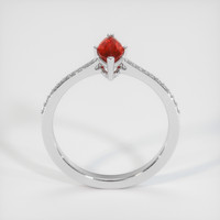 1.13 Ct. Ruby Ring, Platinum 950 3