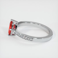 1.50 Ct. Ruby Ring, Platinum 950 4