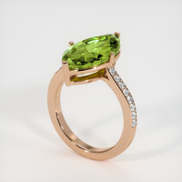 6.18 Ct. Gemstone Ring, 14K Rose Gold 2