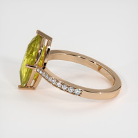 3.24 Ct. Gemstone Ring, 18K Rose Gold 4