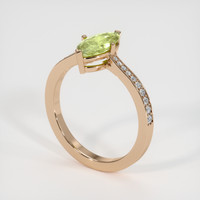 1.09 Ct. Gemstone Ring, 18K Rose Gold 2