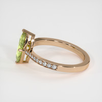 1.09 Ct. Gemstone Ring, 18K Rose Gold 4