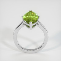 6.18 Ct. Gemstone Ring, 18K White Gold 3