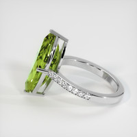 6.18 Ct. Gemstone Ring, 18K White Gold 4