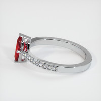 Ruby Ring 1.29 Ct., 18K White Gold Preview