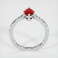 Ruby Ring 1.09 Ct., 18K White Gold Preview