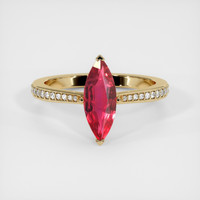 Ruby Ring 1.07 Ct., 14K Yellow Gold Preview