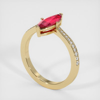 Ruby Ring 1.07 Ct., 14K Yellow Gold Preview